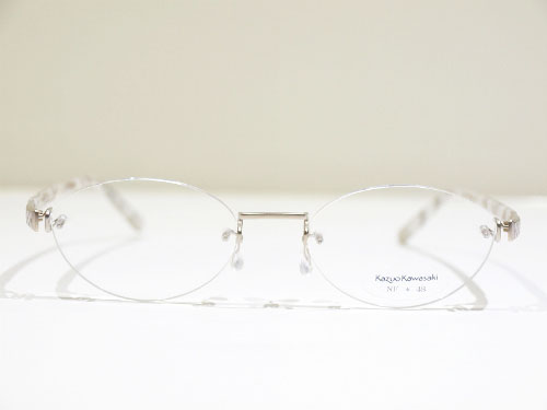 神戸三宮　さんプラザコンタクトレンズメガネ店　カズオカワサキ（kazuo kawasaki）のメガネ